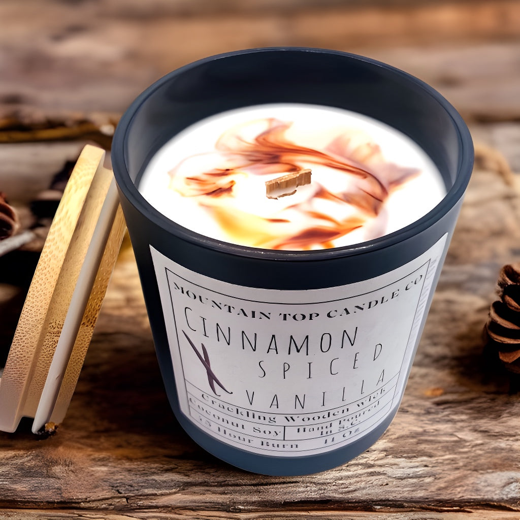 Cinnamon Spiced Vanilla Woodwick - HartCentered