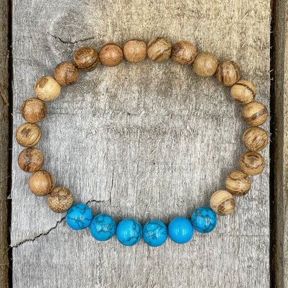 Grove - Turquoise Howlite &amp; Light Sandalwood-3