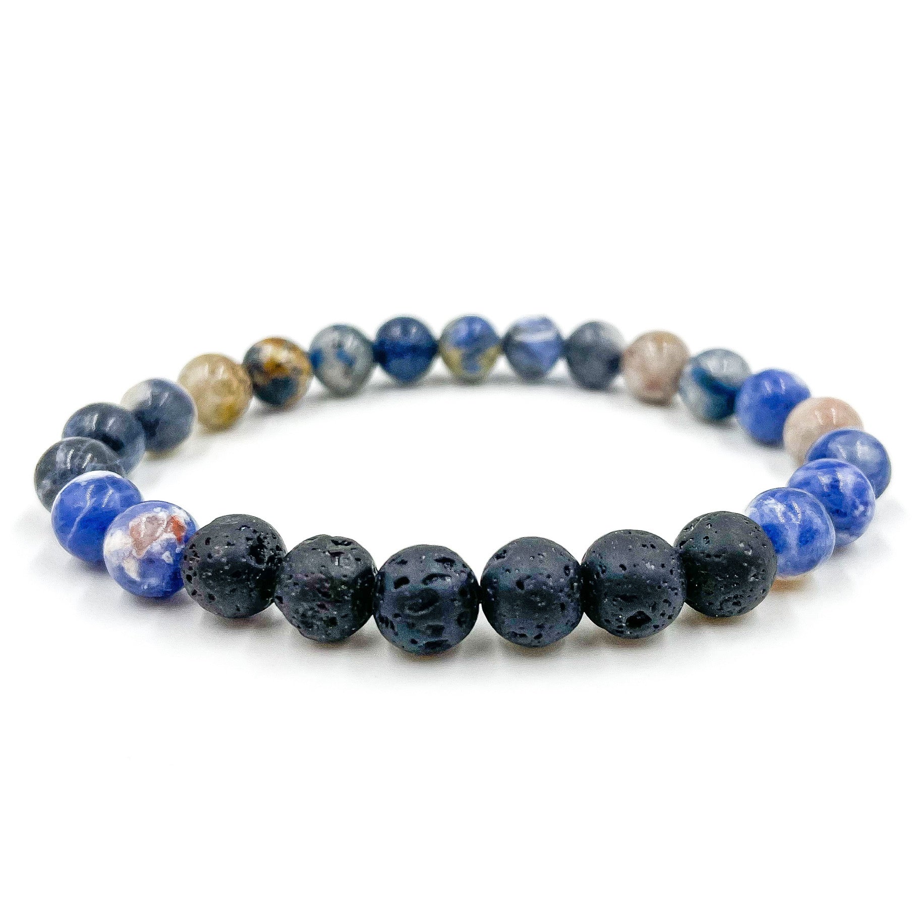 Grove - Lava Rock &amp; Blue Sodalite-2