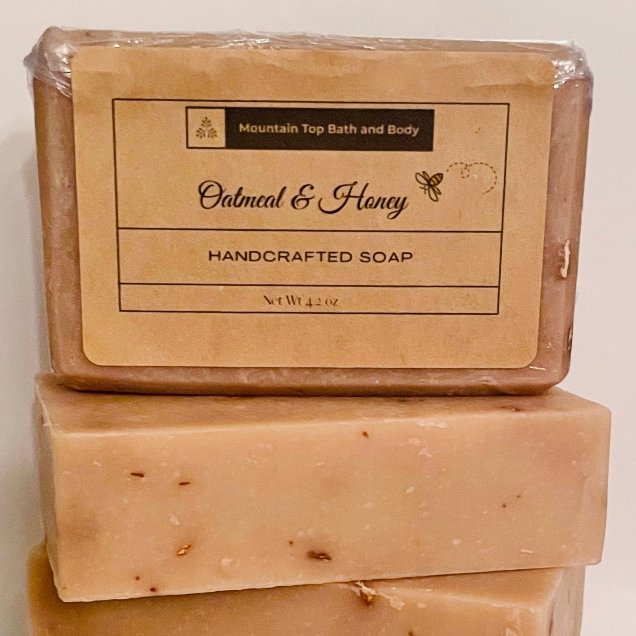 Oatmeal &amp; Honey | Natural Soap - HartCentered