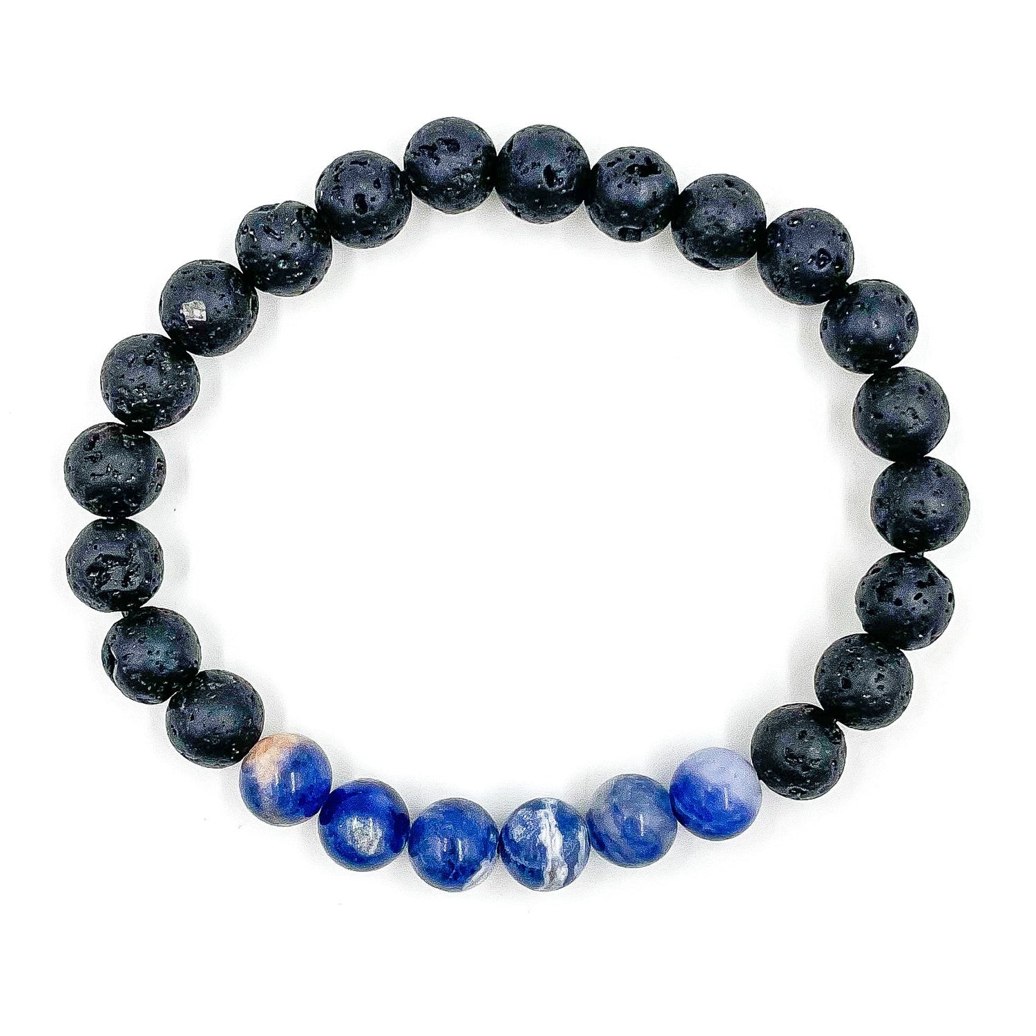 Grove - Blue Sodalite &amp; Lava Rock-3