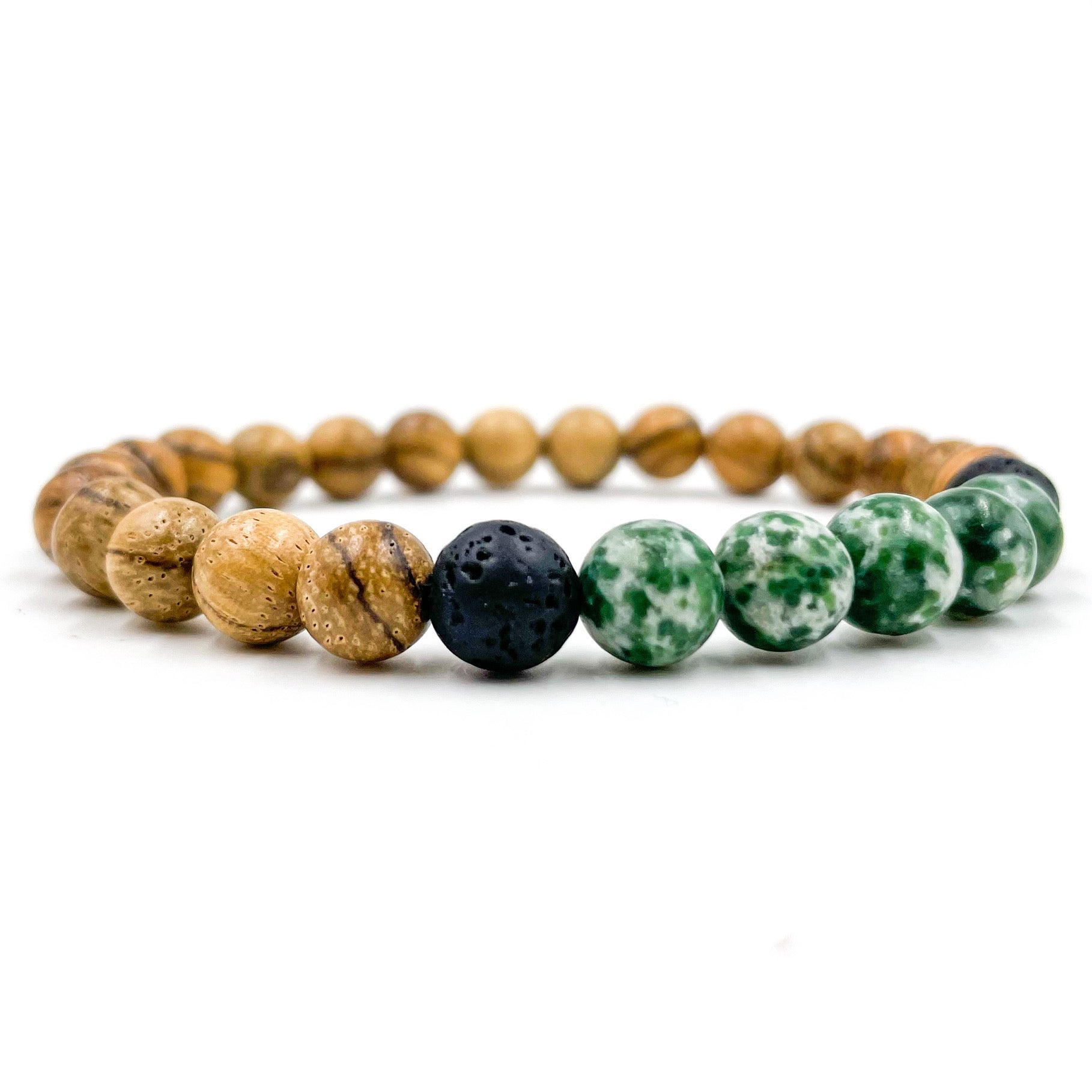 Kingston - Green Tree Agate &amp; Light Sandalwood-1