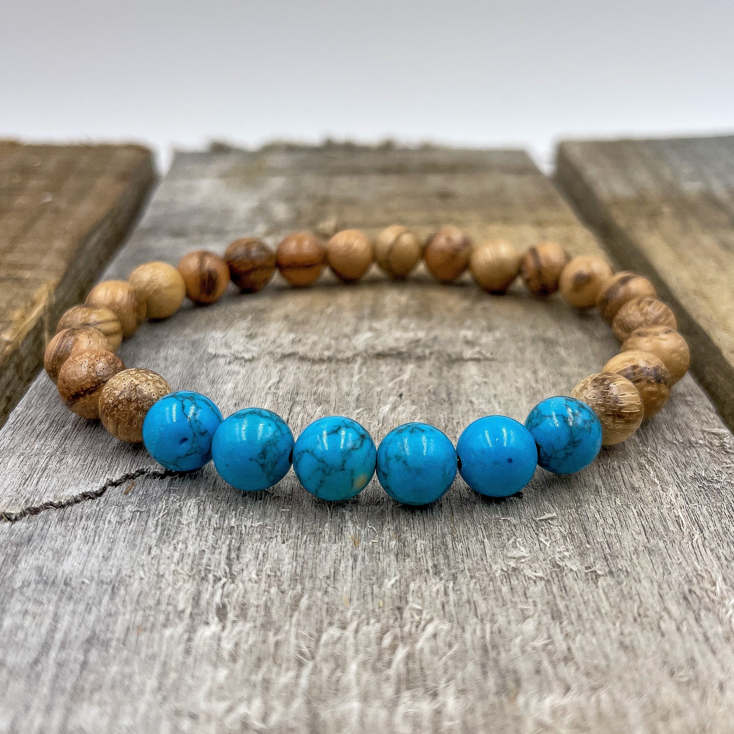 Grove - Turquoise Howlite &amp; Light Sandalwood-2