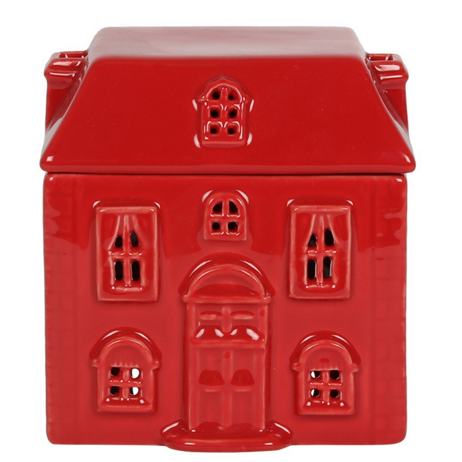 Ceramic House Oil Wax Melt Warmer-6