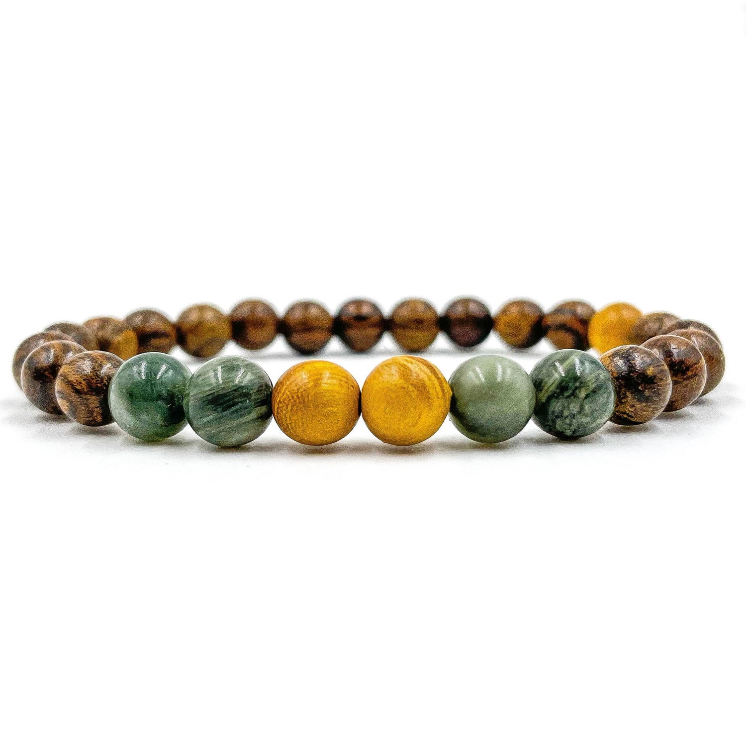 Central - Yellow Sandalwood, Green Jasper, &amp; Sandalwood-0