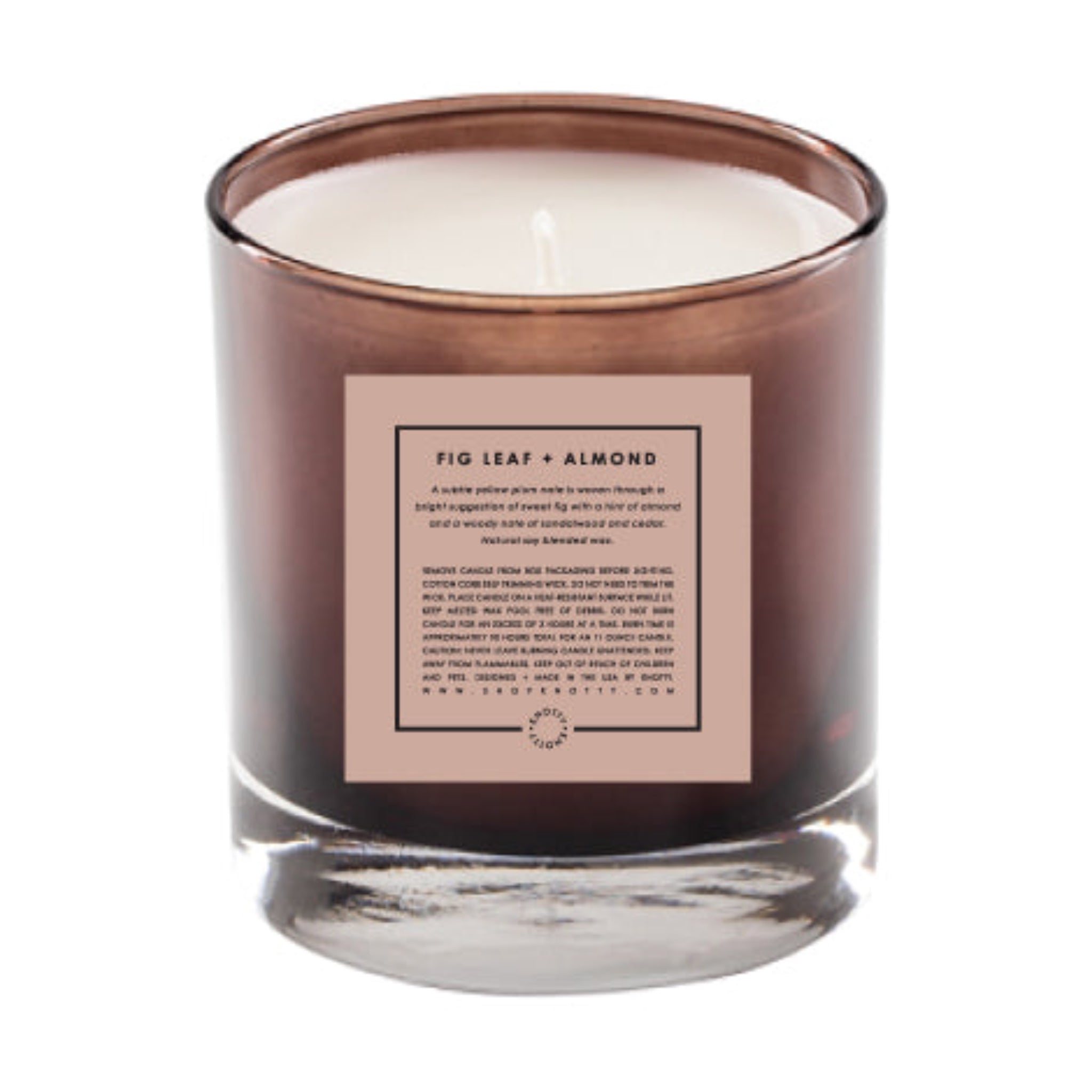 Soy Candle | Fig Leaf + Almond - HartCentered