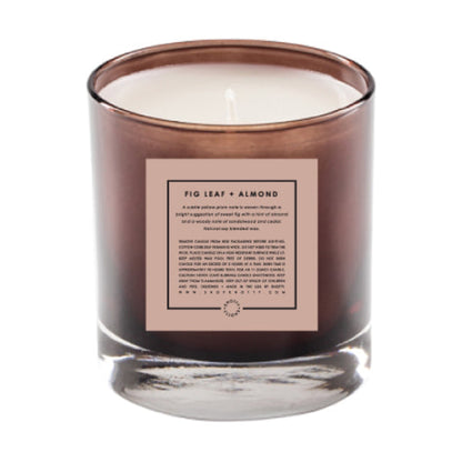 Soy Candle | Fig Leaf + Almond - HartCentered