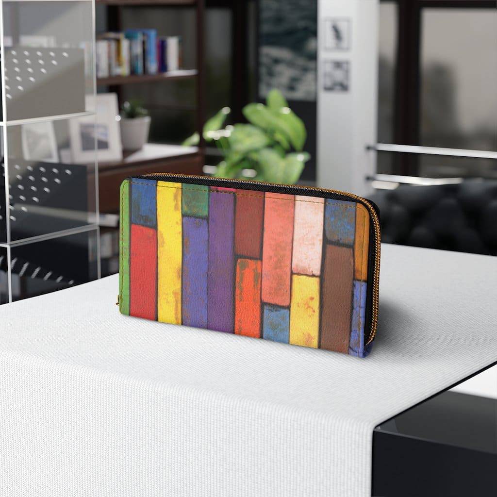 Color-block Brick | Multicolor Women’s Wallet