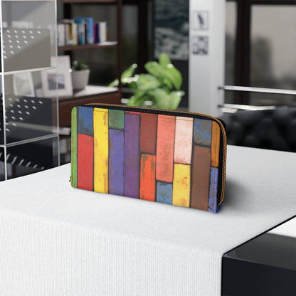 Color-block Brick | Multicolor Women’s Wallet