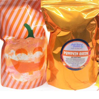 Pumpkin Bath Bomb Powder