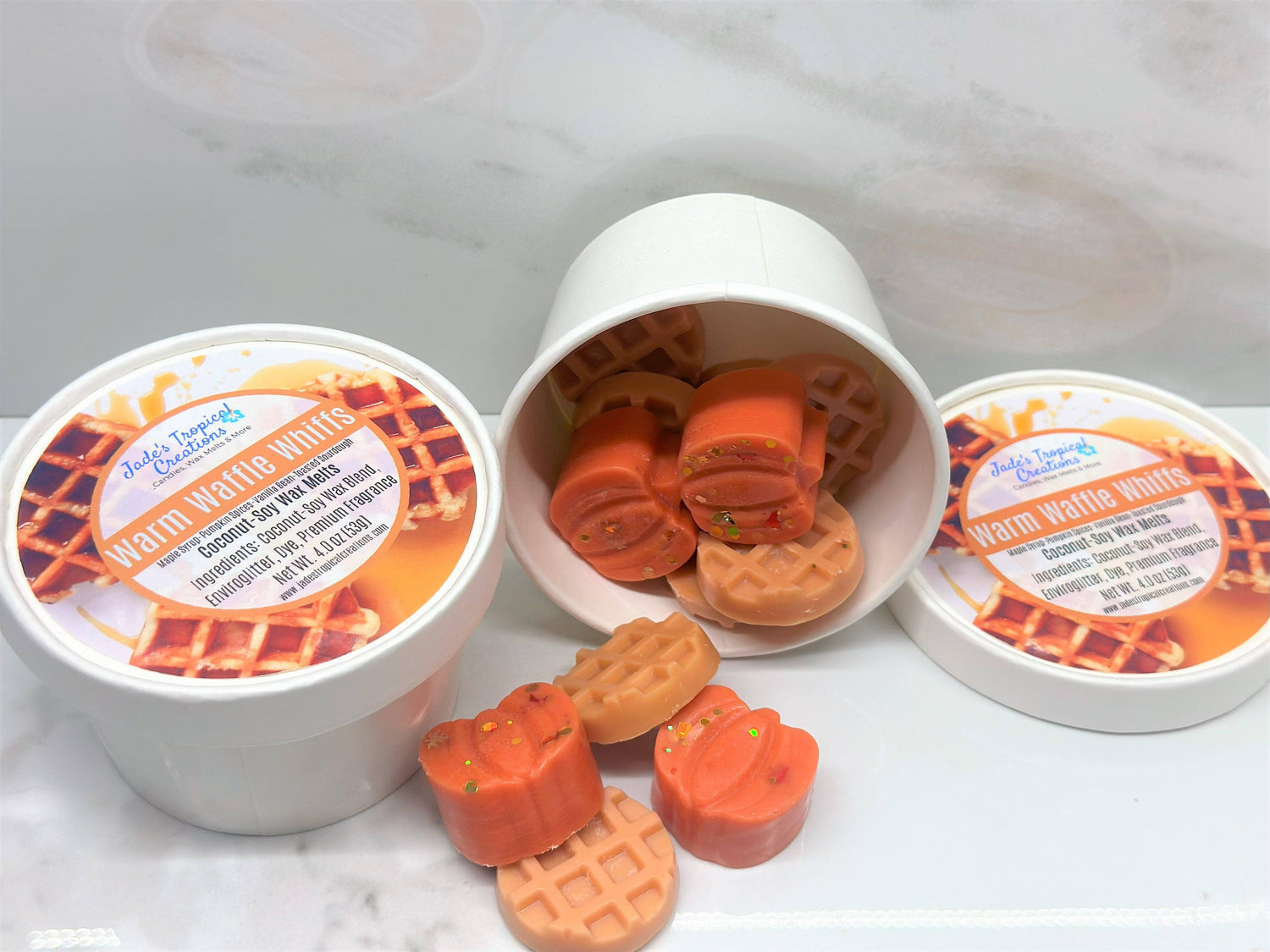 Pumpkin Waffle Wax Melts, Warm Waffle Whiffs