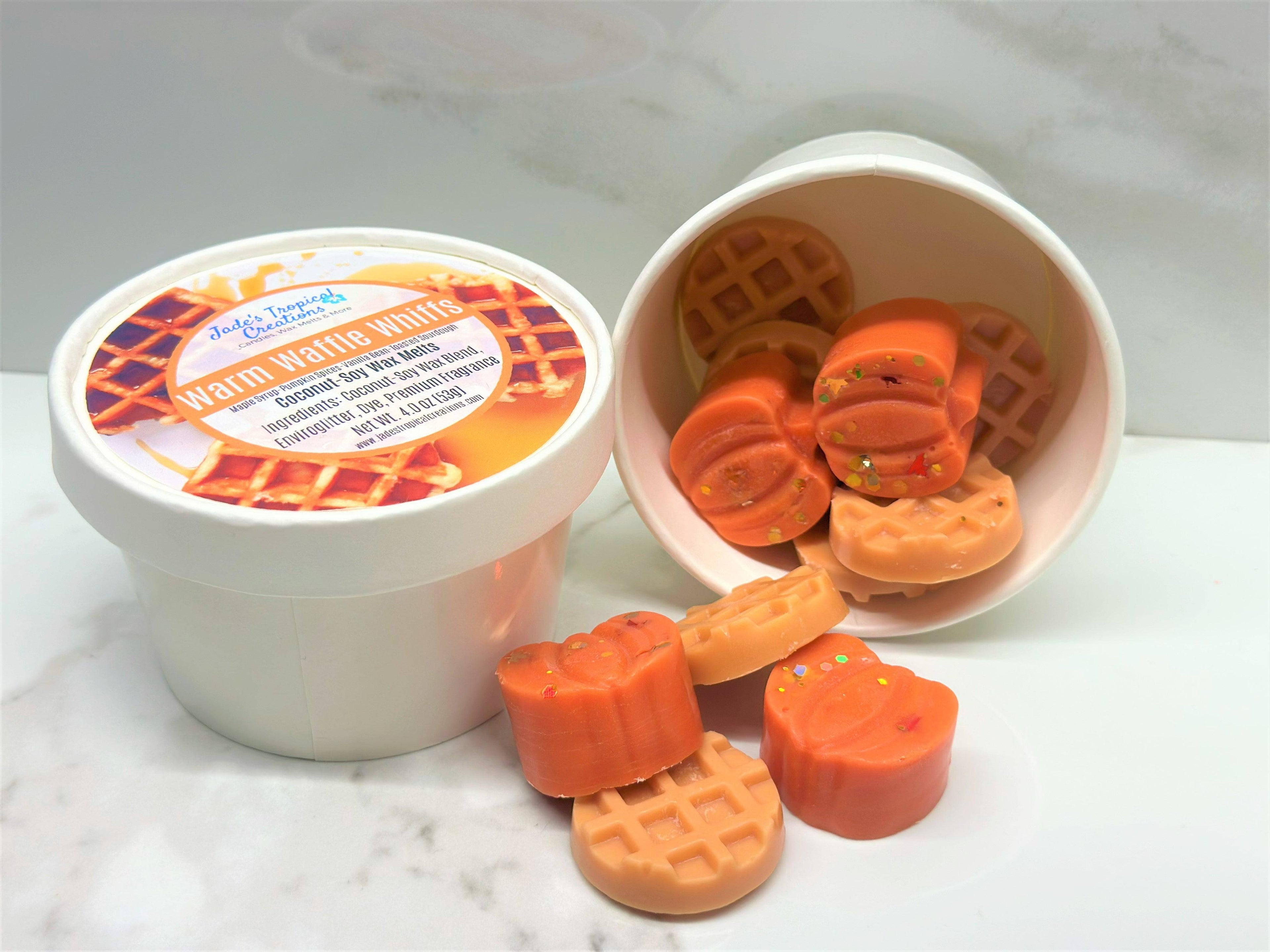 Pumpkin Waffle Wax Melts, Warm Waffle Whiffs