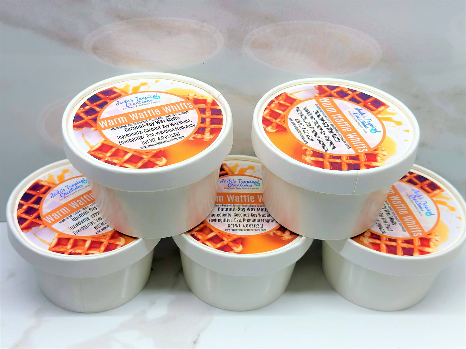 Pumpkin Waffle Wax Melts, Warm Waffle Whiffs