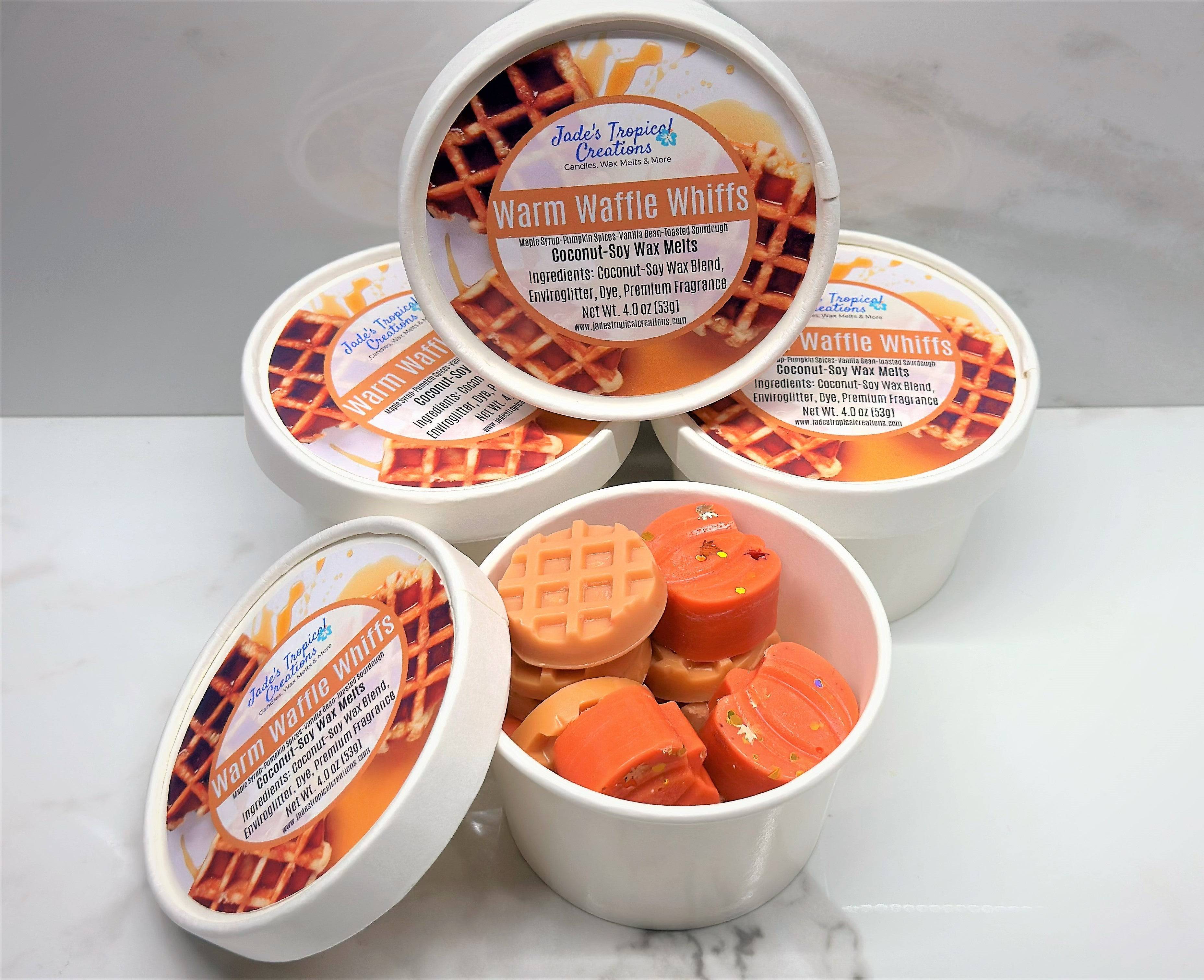 Pumpkin Waffle Wax Melts, Warm Waffle Whiffs