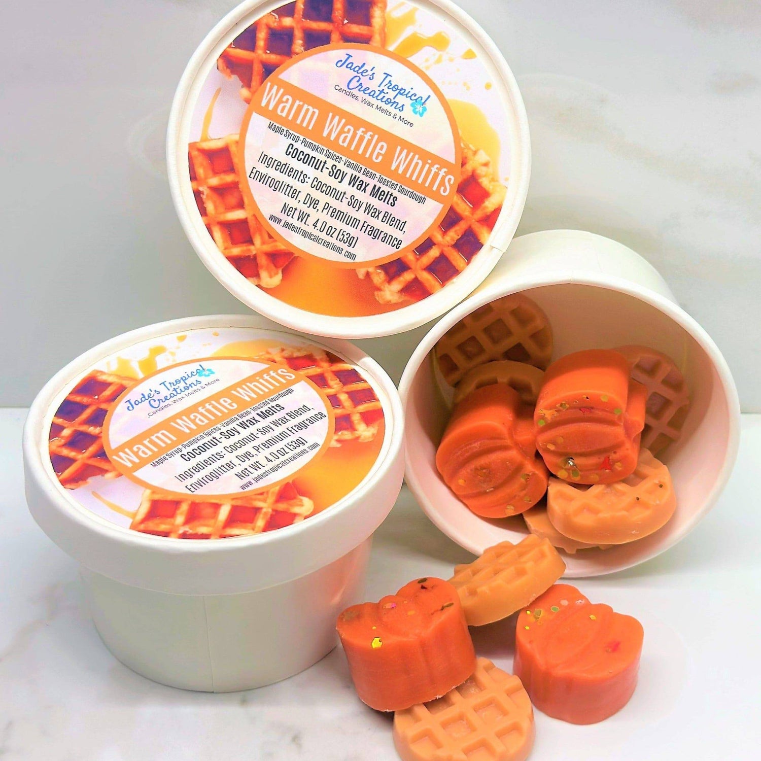 Pumpkin Waffle Wax Melts, Warm Waffle Whiffs