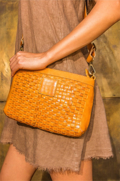 Weaved Crossbody