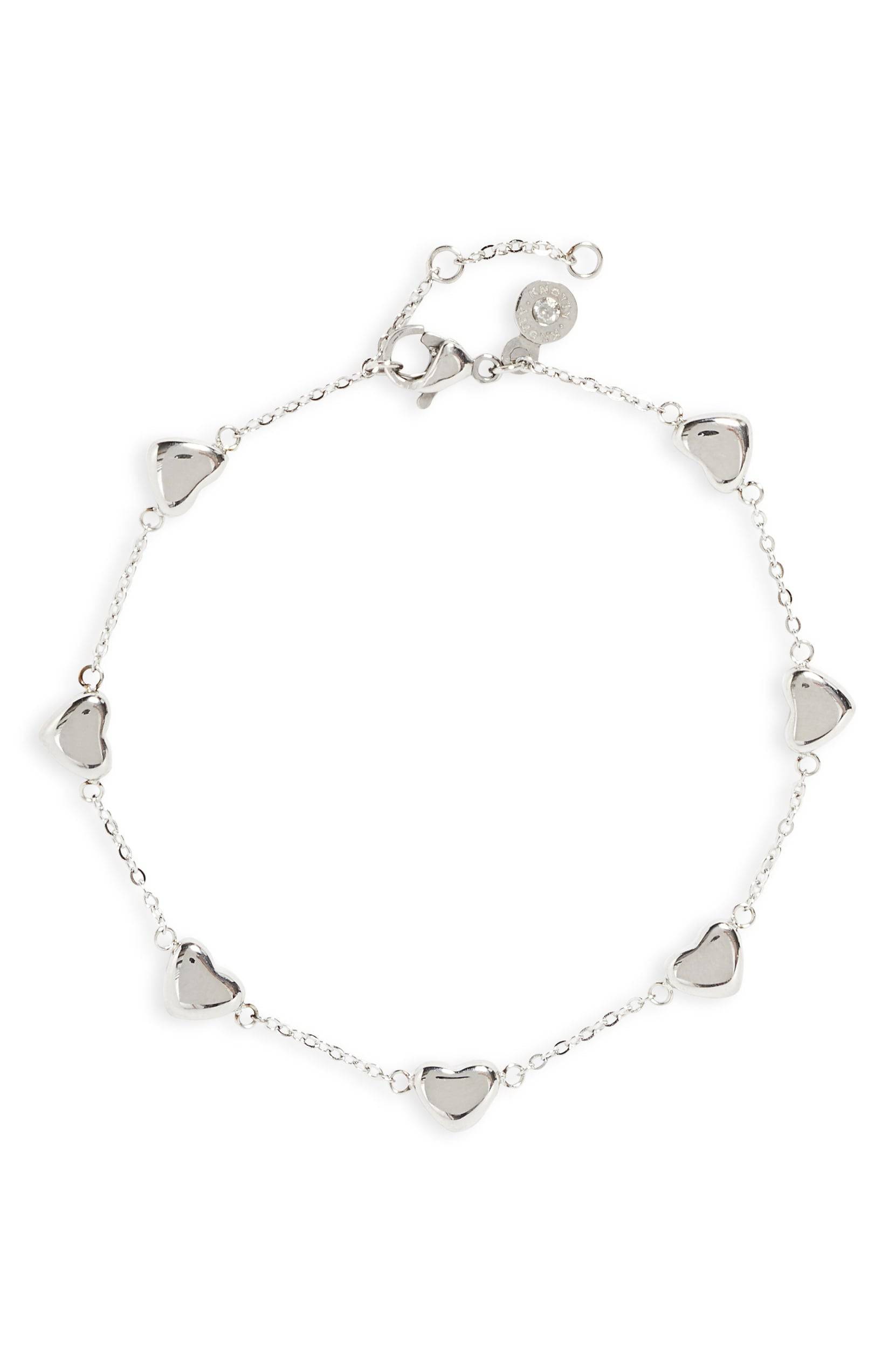 Delicate Heart Bracelet | Stainless Steel | More Colors Available