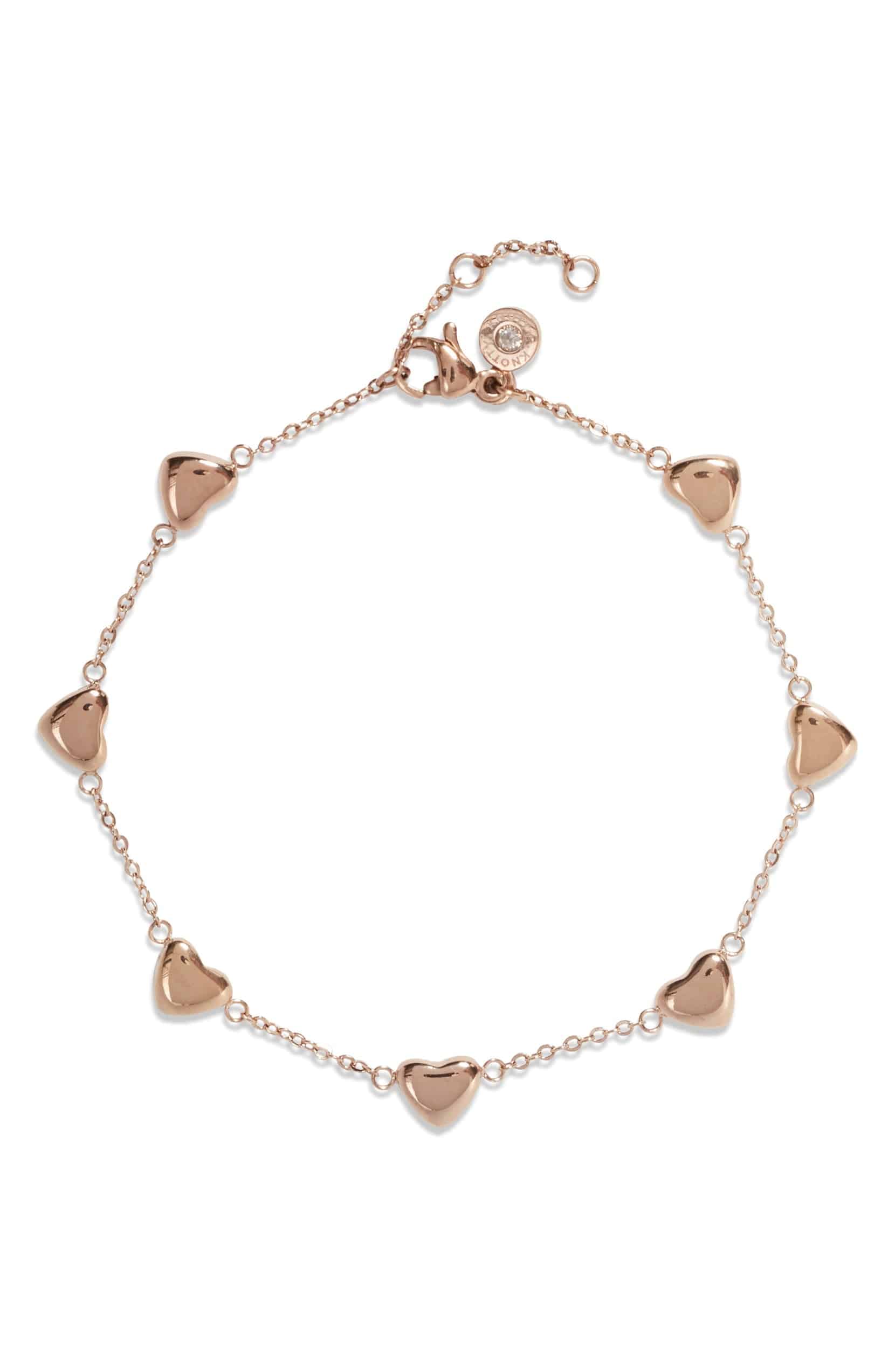 Delicate Heart Bracelet | Stainless Steel | More Colors Available