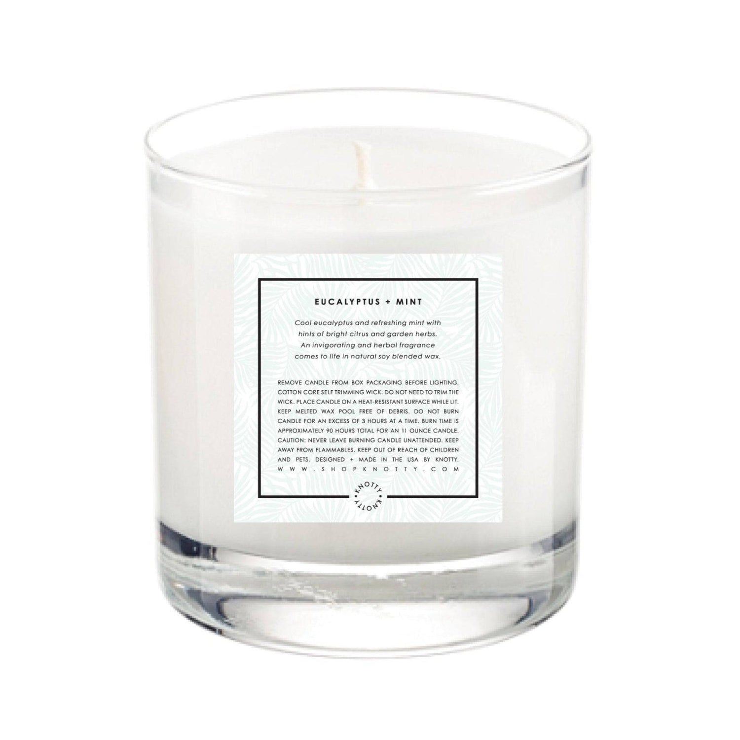 Soy Candle | Eucalyptus + Mint