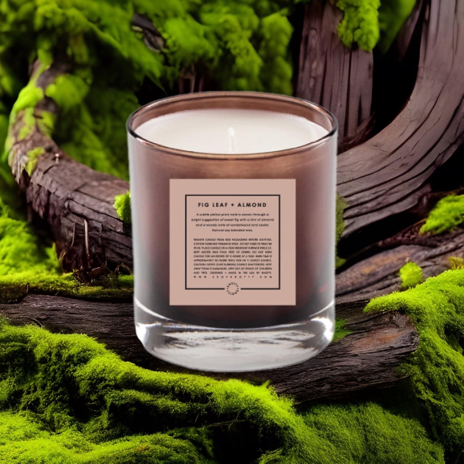 Soy Candle | Fig Leaf + Almond