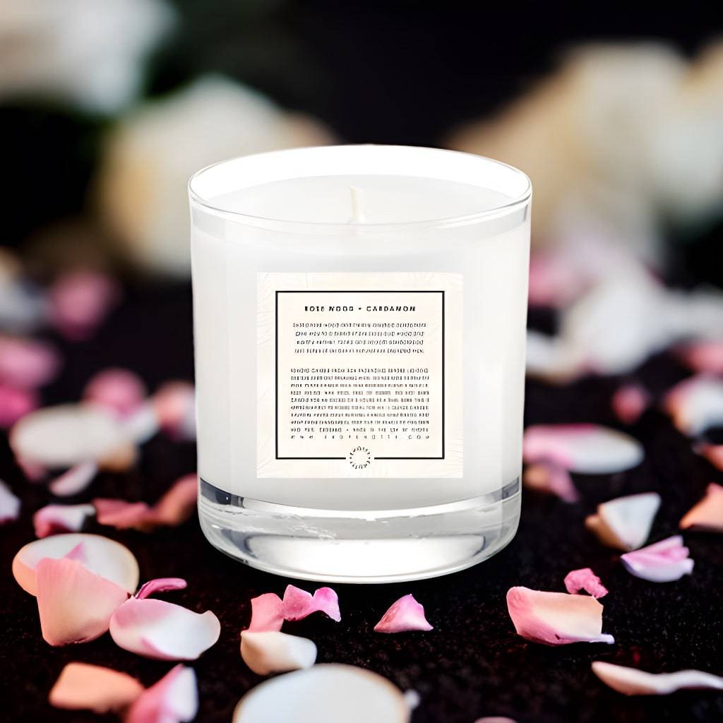 Soy Candle | Rose Wood + Cardamom