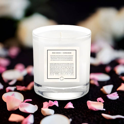 Soy Candle | Rose Wood + Cardamom