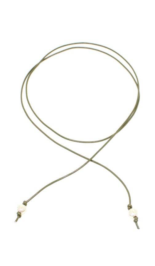 Signature Leather Cord Convertible Wrap | 14k Gold-Plated Brass | More Colors Available - HartCentered