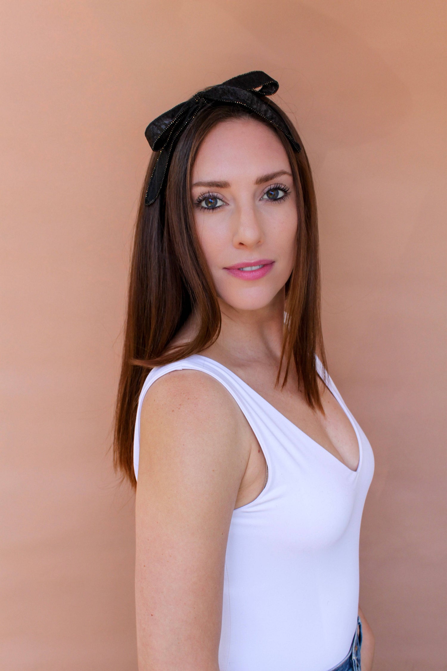 Velvet Convertible Wrap | Blush Headband