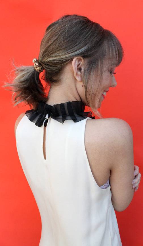 Wrap-Around Ponies | Army/Metallic Gold/Black