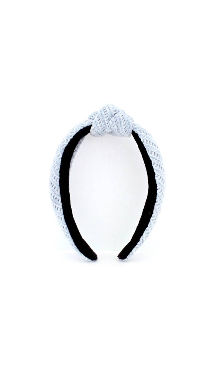 Knotted Headband | Blue