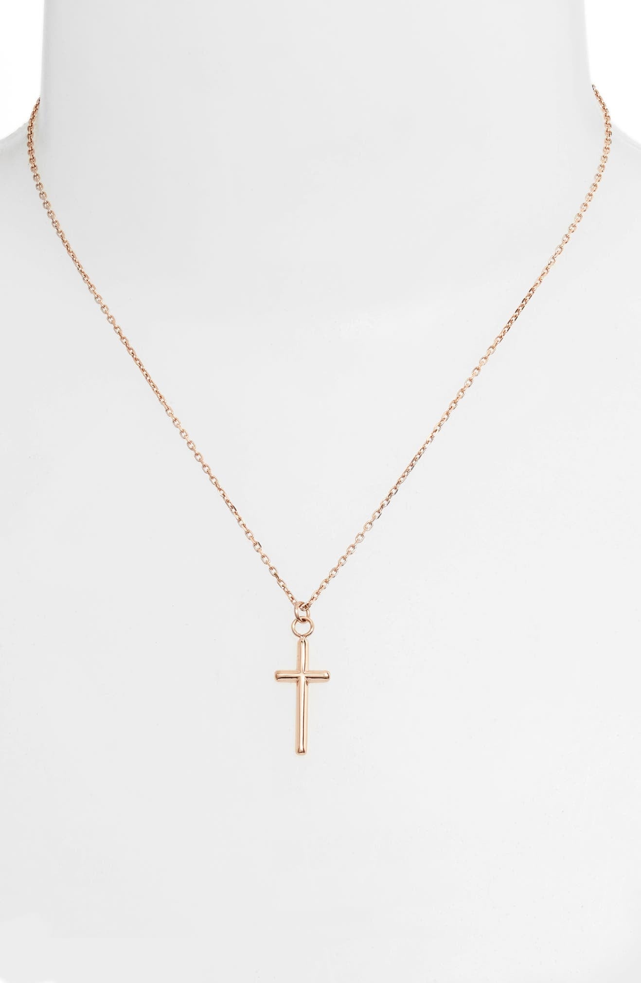 Cross Pendant Necklace | Stainless Steel | More Colors Available