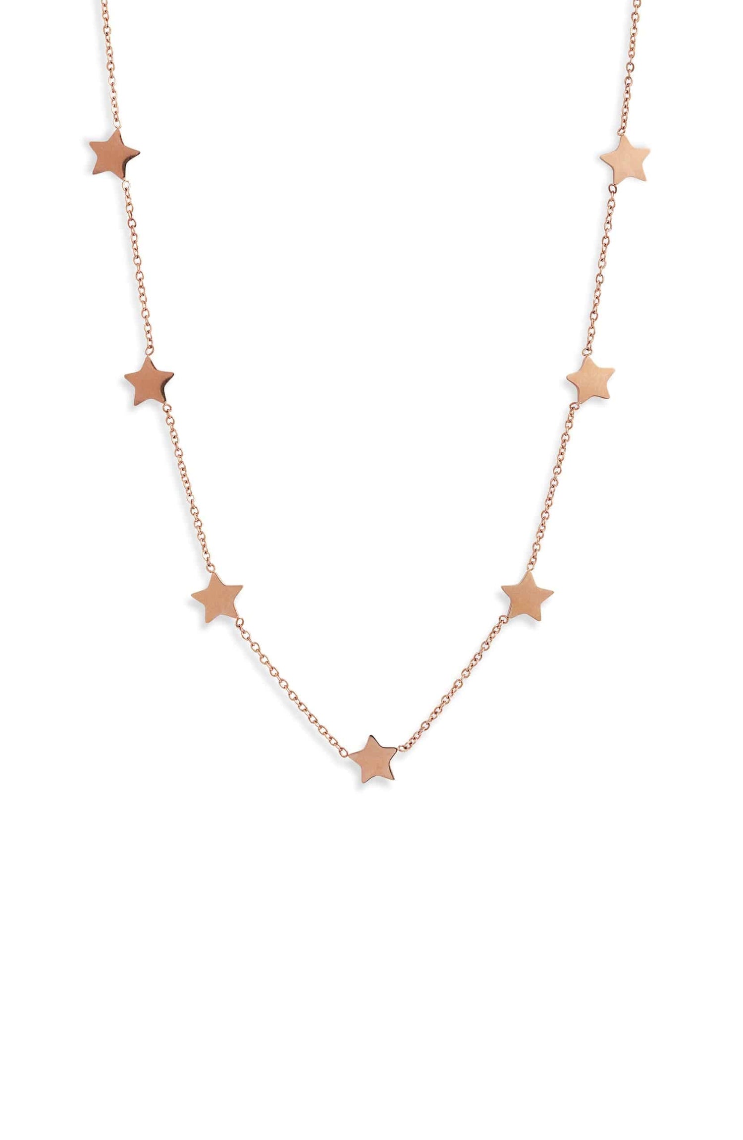 Stars Charm Necklace | Stainless Steel | More Colors Available