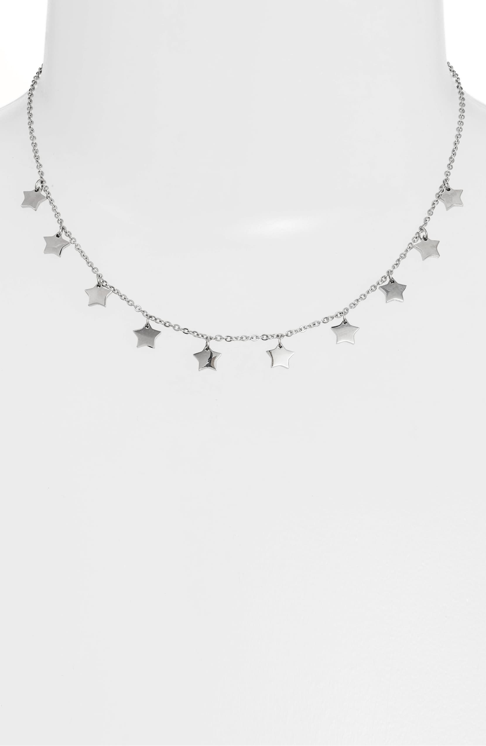 Stars Charm Necklace | Stainless Steel | More Colors Available