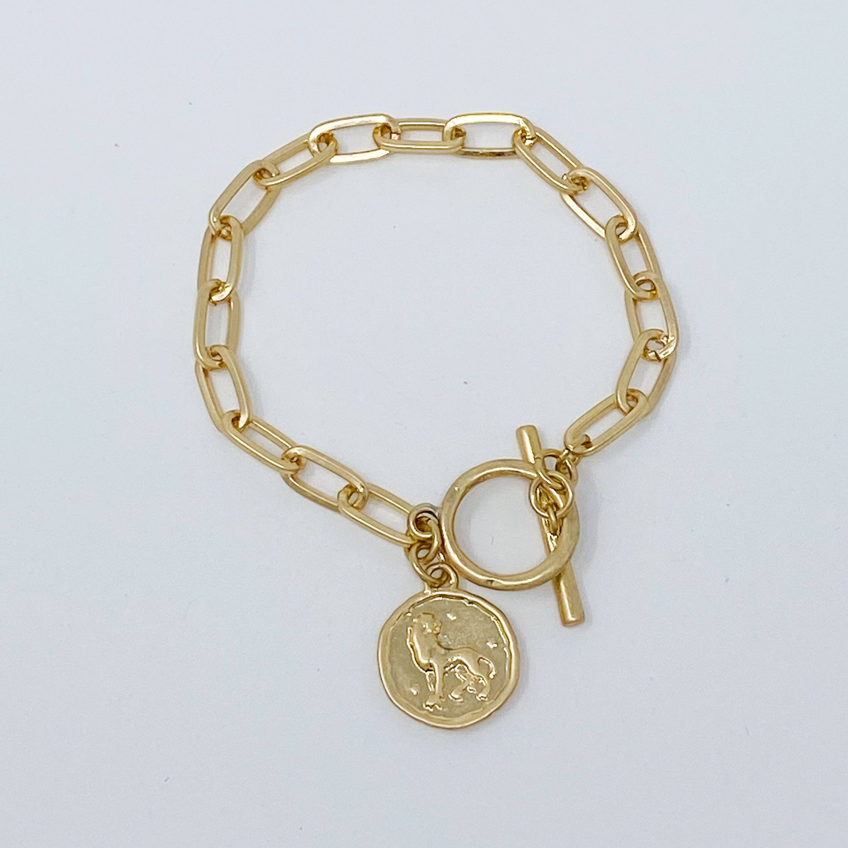 Zodiac Charm Chain Bracelet