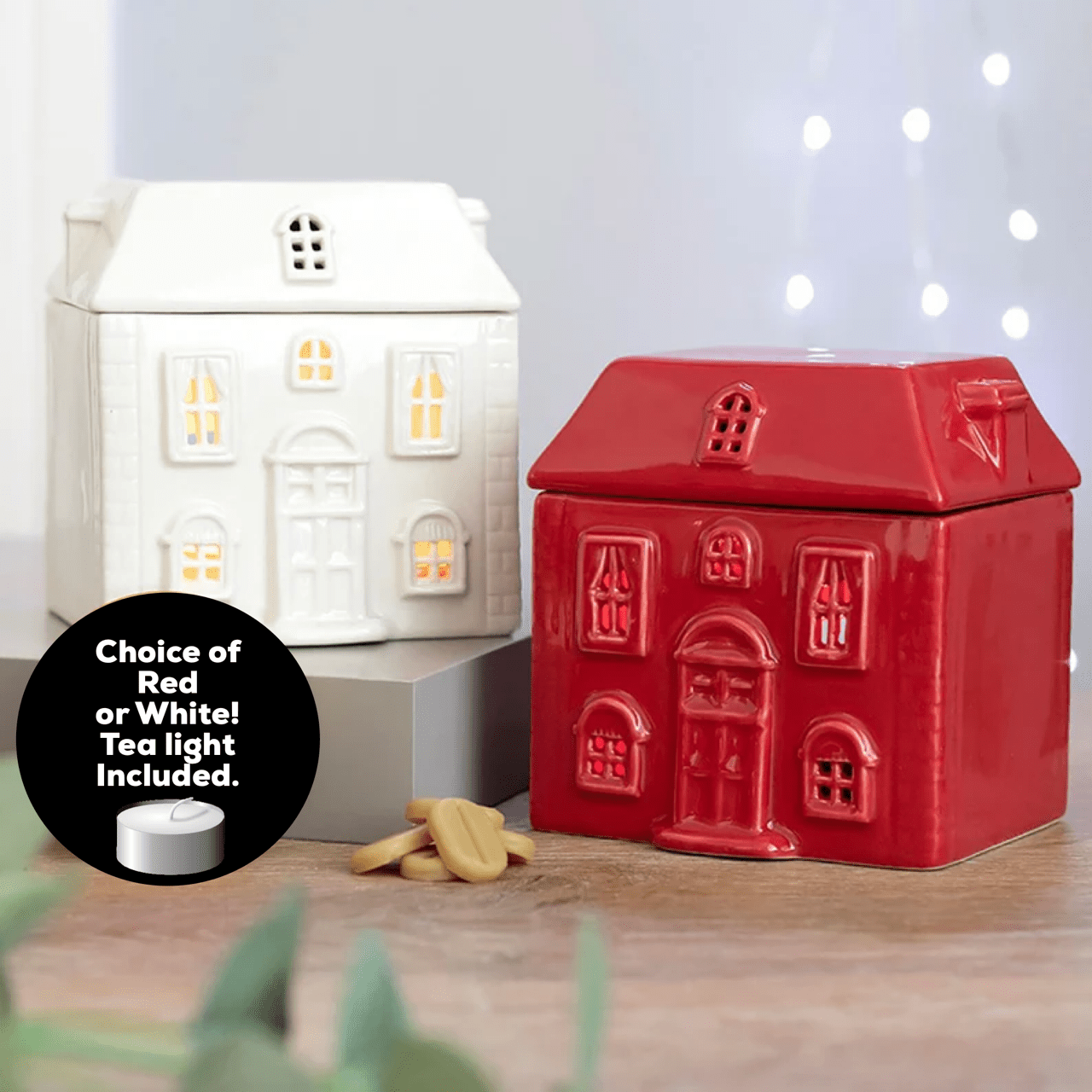 Ceramic House Oil Wax Melt Warmer