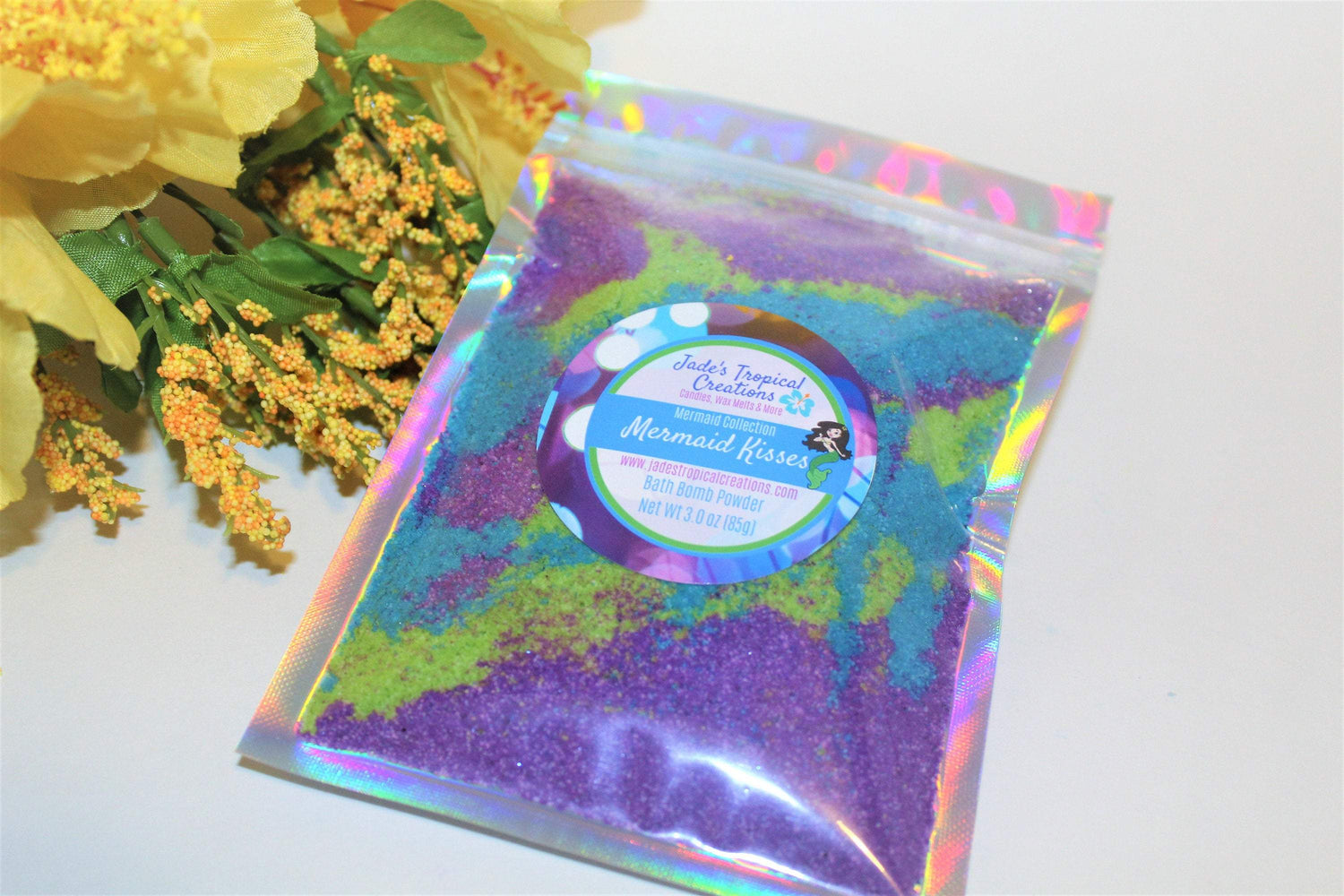 Mermaid Bath Bomb Powder-4