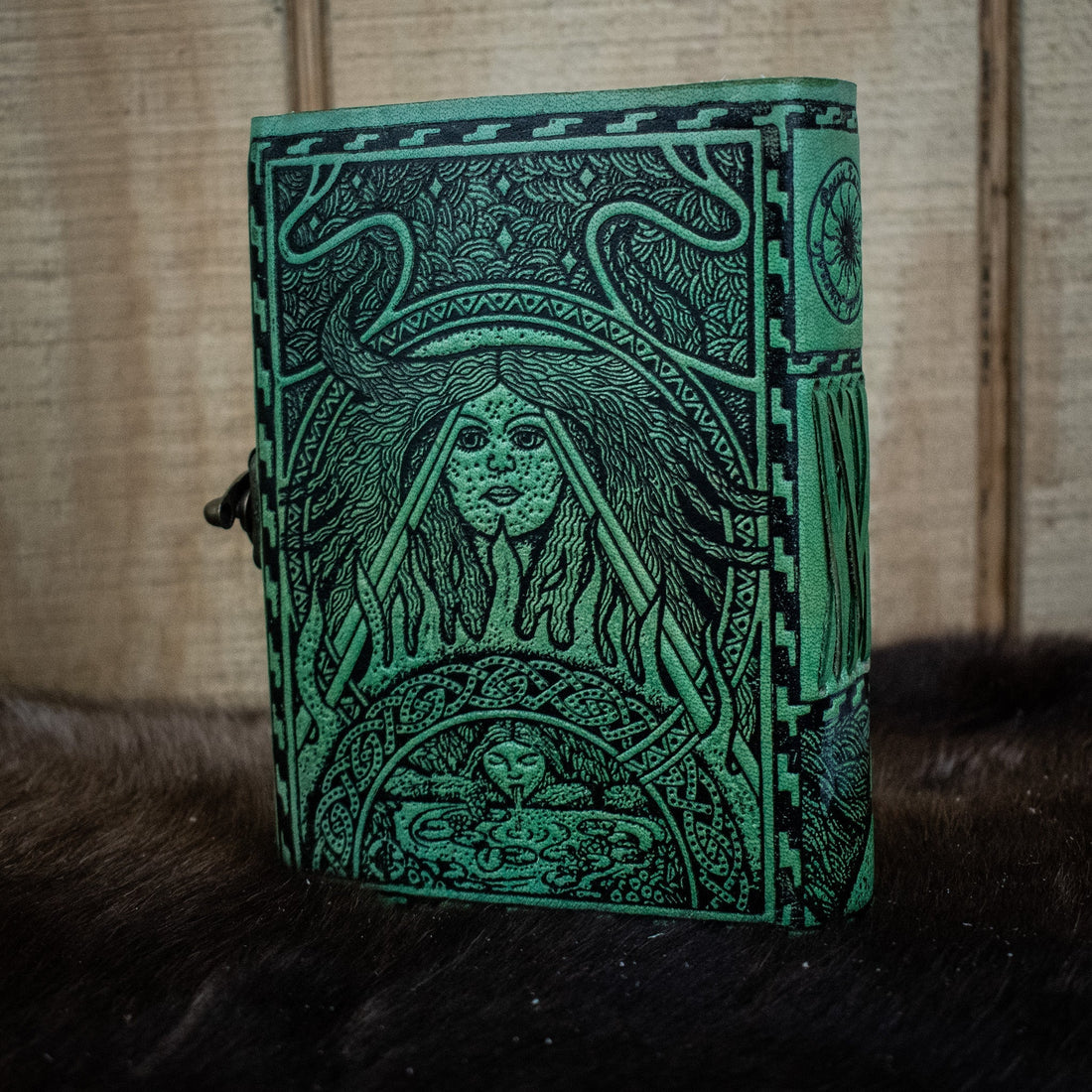 &quot;Mother Earth&quot; Leather Journal-1