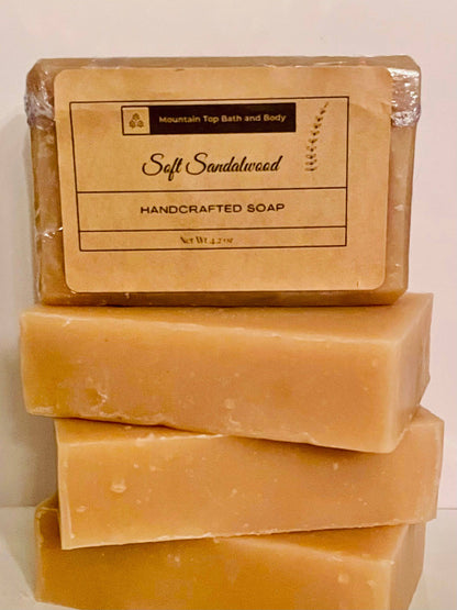 Soft Sandalwood All-Natural Soap