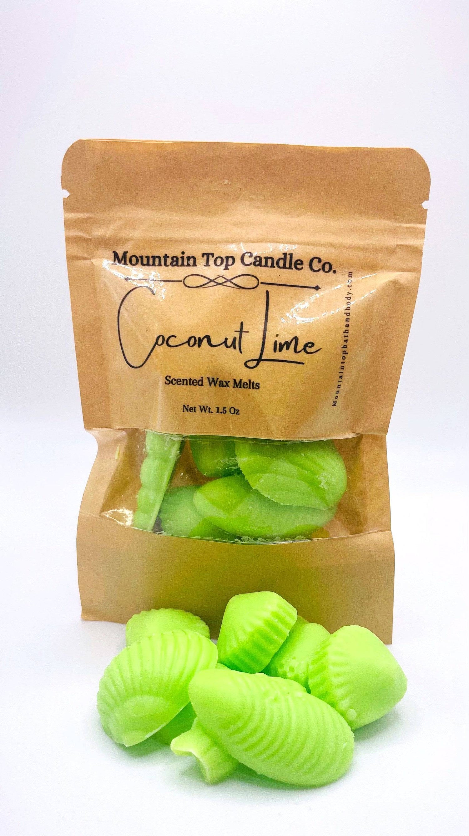 Coconut Lime Seashell Melts