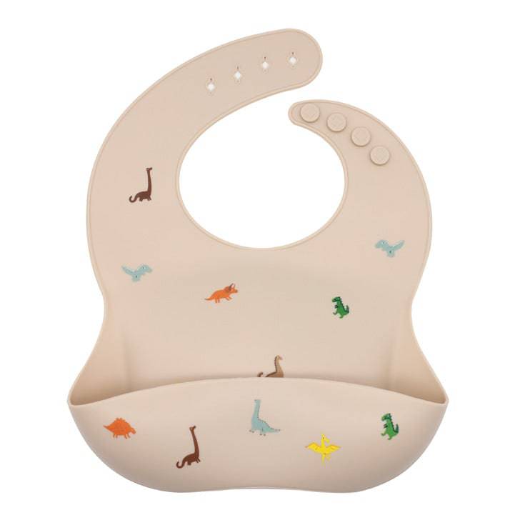 Baby Printed Pattern Food Grade Silicone Bibs