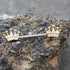 Gold Princess Crown Nipple Bar-0