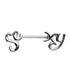 316L Surgical Steel ‘Sexy’ Nipple Bar-0