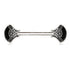 316L Stainless Steel Antique Fan Nipple Bar-0