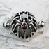 316L Stainless Steel Gothic Spider Dome Shape Nipple Shield-0