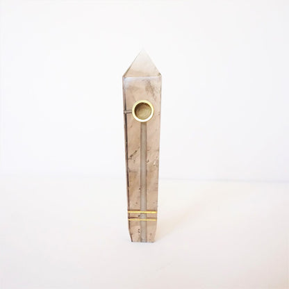 Smokey Quartz Pipe - HartCentered