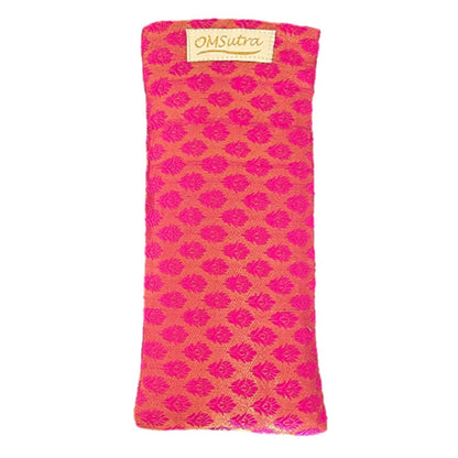 OMSutra Floral Silk Eye Pillow