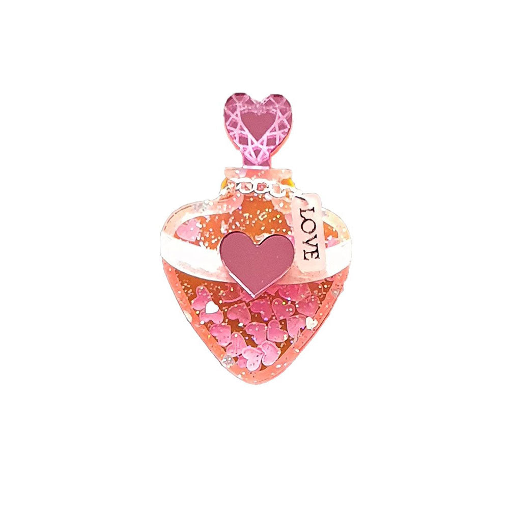 Precious Heart Potion Brooch by Cherryloco Jewellery-0