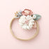 Baby Floral Decoration Design Elastic Hair Rope-3