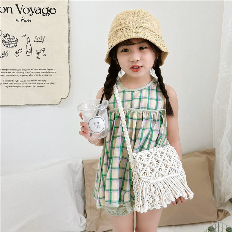 Baby Fashion Handmade Knitted Crossbody Bags-3