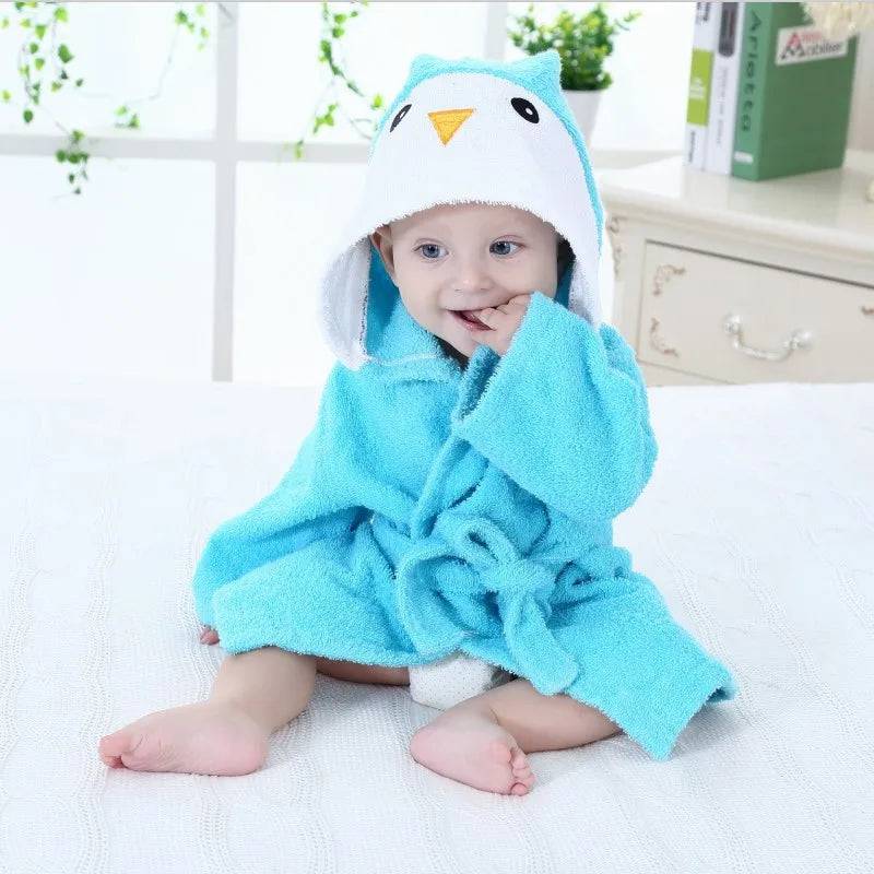 Bathrobe baby animal shape multivariant